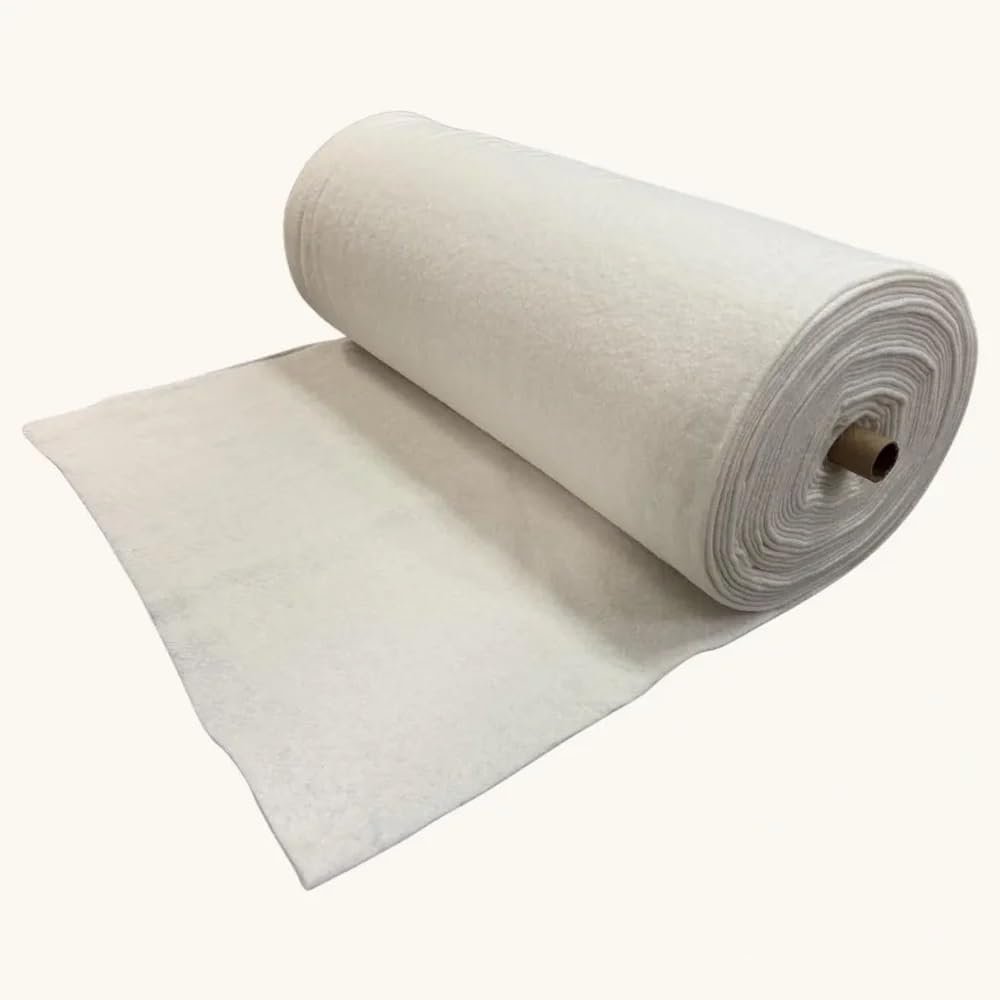 Linda’s Deluxe Cotton/Poly Blend Batting – 96″ Roll – Made by Hobbs