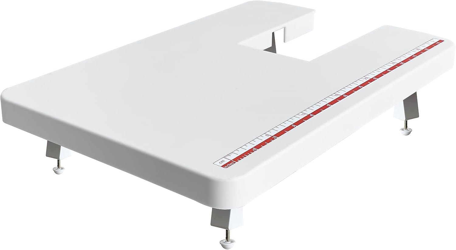 StitchTech Sewing Machines Extension Table Compatible with Singer Brand 44S, 4411, 4423, 4432, 4452, 5511, 5523, 5532, 6335 Heavy Duty Sewing Machines (White)