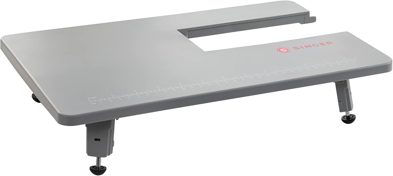 SINGER Extension Table for Computerized Heavy Duty Sewing Machines | Snap-On Table with Foldable Legs, | Extra Workspace for Quilting & Large Projects