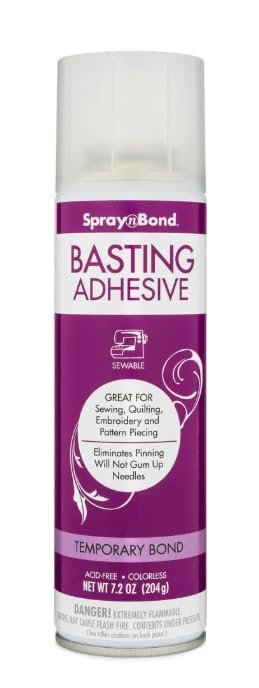 SpraynBond Quilt Basting Adhesive Spray – 7.2 oz – (Pack of 1) Temporary Fabric Bond for Quilting, Appliqué