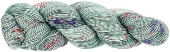 ユザワヤ Yuzawaya Princess Merino Yarn, Fingering Weight, 100% Merino Wool, 1 Skein (100g), 437 Yards (400m), Hand-Dyed Multicolor, Color 2530 – World Festa