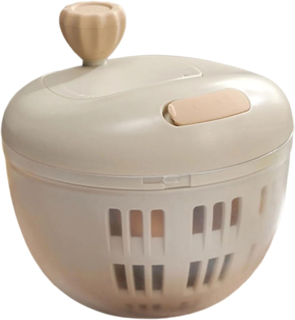 Salad Spinner, Fruit Washer and Lettuce Spinner, Vegetable & Fruit Salad Washing Bowl with Strainer, for Salad Greens, Lettuce, Fruits, Vegetables