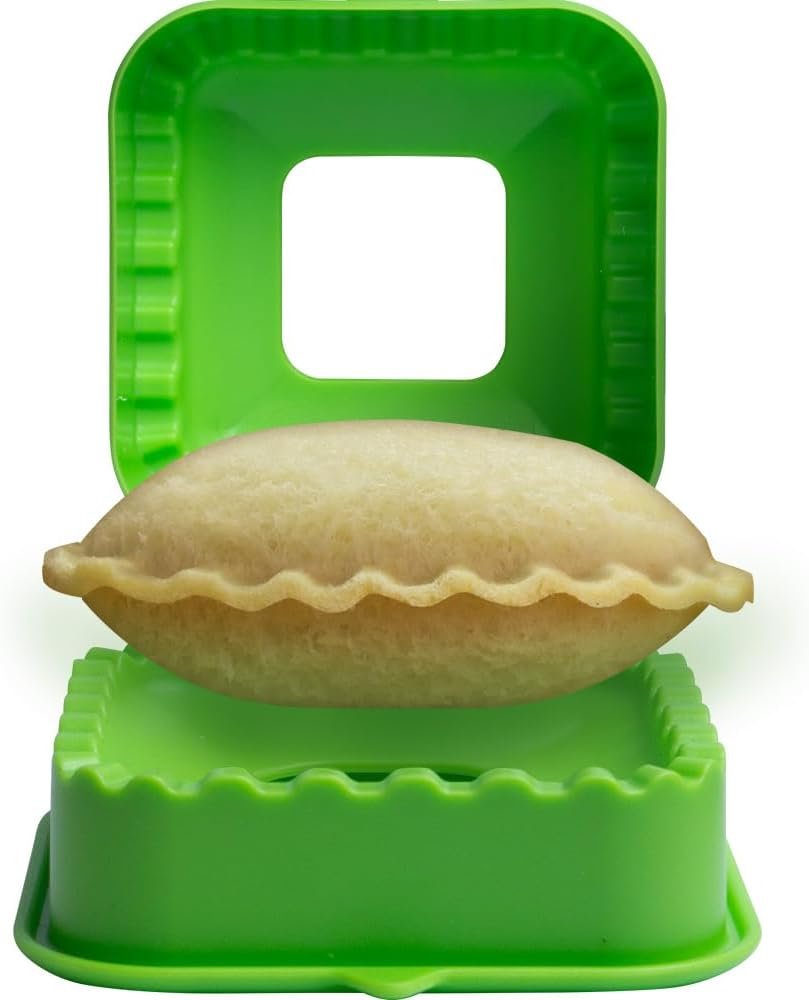 Sandwich Cutter and Sealer – Crustless Sandwich Maker – Cut and Seal – Great for Lunchbox and Bento Box – Boys and Girls Kids Lunch – Sandwich Cutters for Kid (Square)