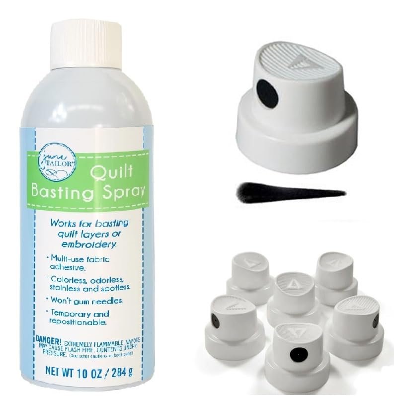 Generic Spray Caps for June Tailor JT440 Quilt Basting Spray, (5) Pack OEM Direct Fitment Caps