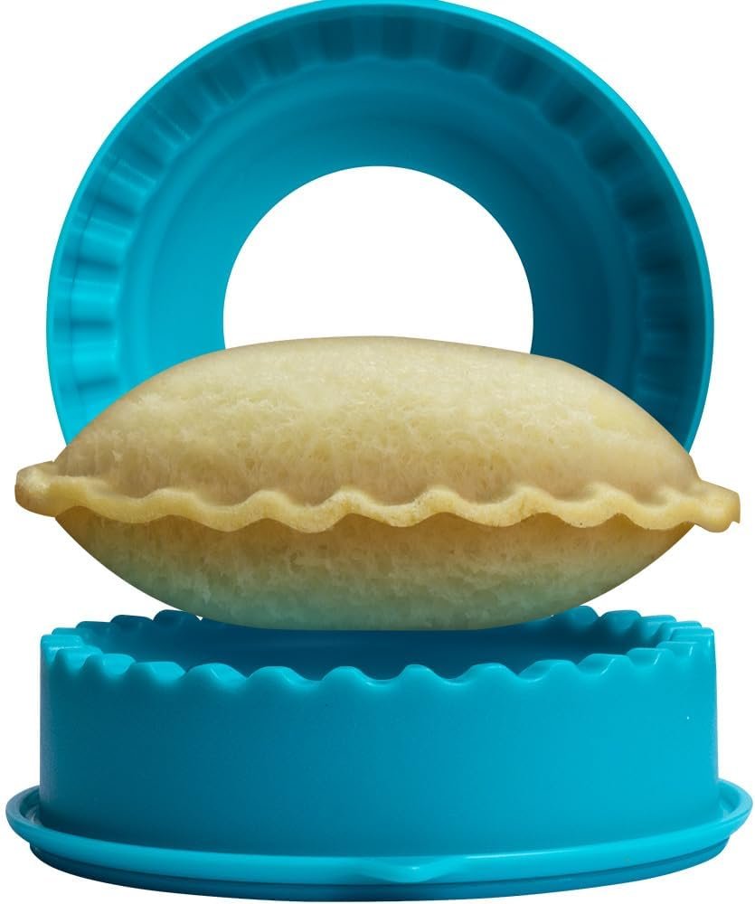 Sandwich Cutter and Sealer (Circle) – Crustless Sandwich Maker – Great for Lunchbox and Bento Box – Boys and Girls Kids Lunch – Sandwich Cutters for Kids