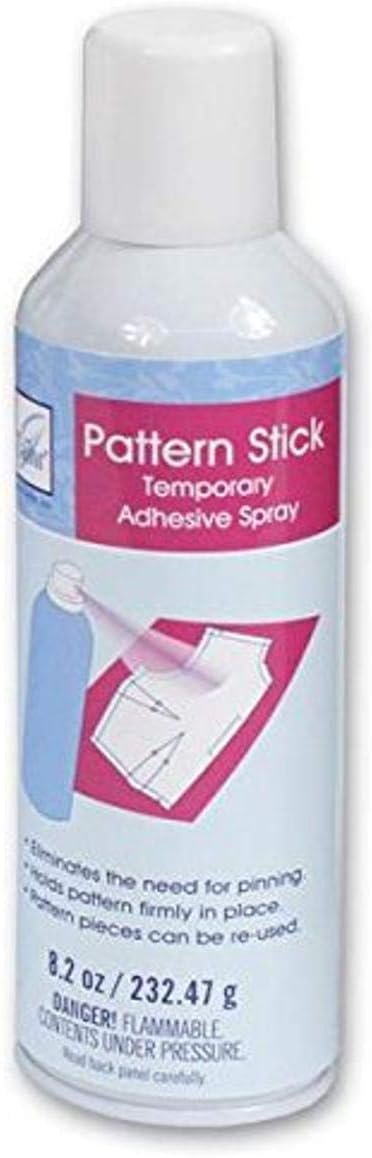 June Tailor Pattern Stick Temporary Adhesive Spray, 6.64 Ounce