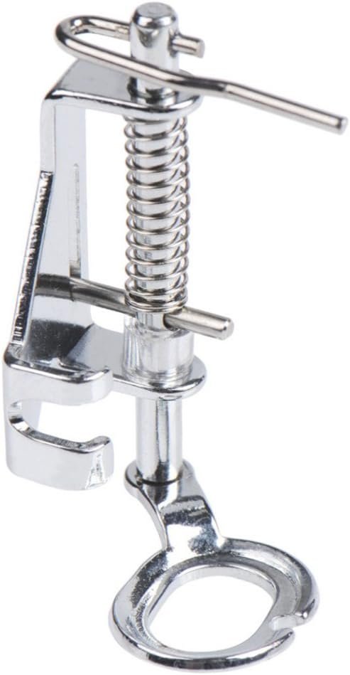 PannySewCraft Large Metal Darning Foot Free Motion Presser Foot – Fits All Low Shank Singer, Brother, Babylock, Euro-Pro, Janome, Kenmore, White, Juki, New Home, Simplicity, Elna and More!