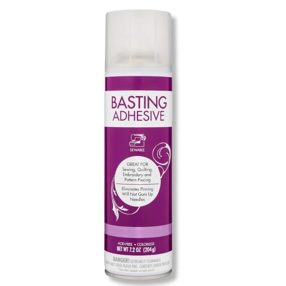 SpraynBond Quilt Basting Adhesive Spray – 7.2 oz – Temporary Fabric Bond for Quilting, Appliqué (Pack of 1)