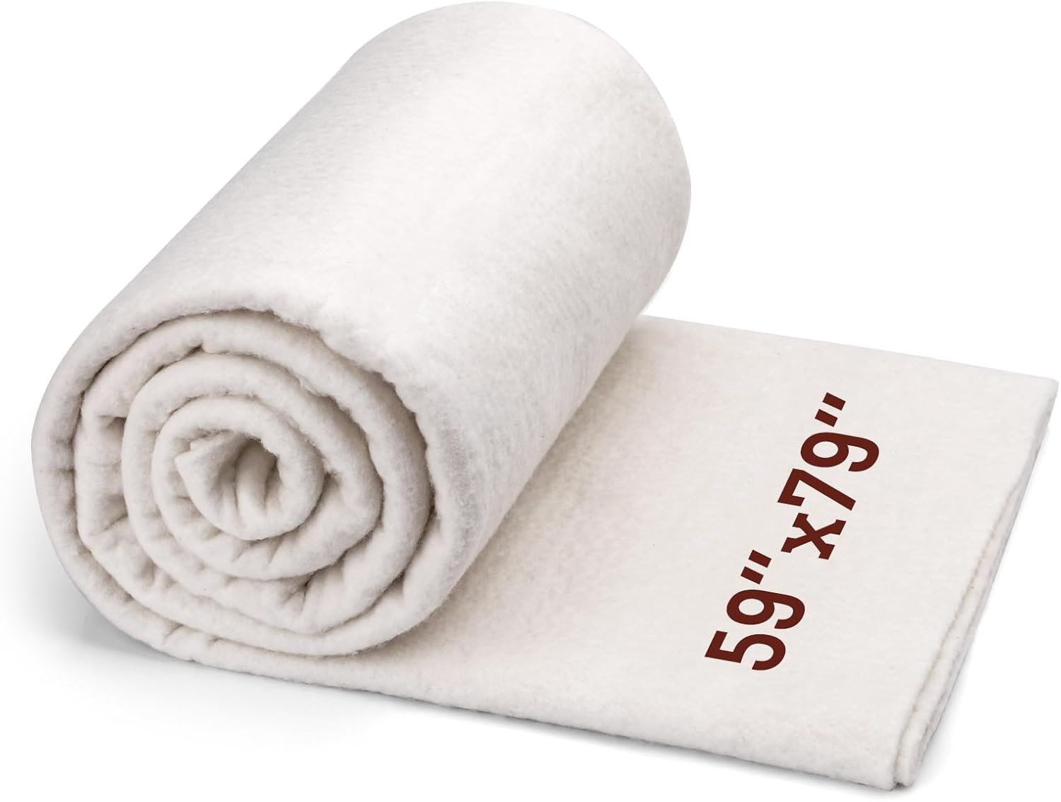 Natural Cotton Batting, Natural Cotton Quilt Batting for Quilts, 59 x 79 Inch Light Weight Purely Natural All Season Quilt Batting for Quilts, Craft and Sewing Handmade Quilts & DIY