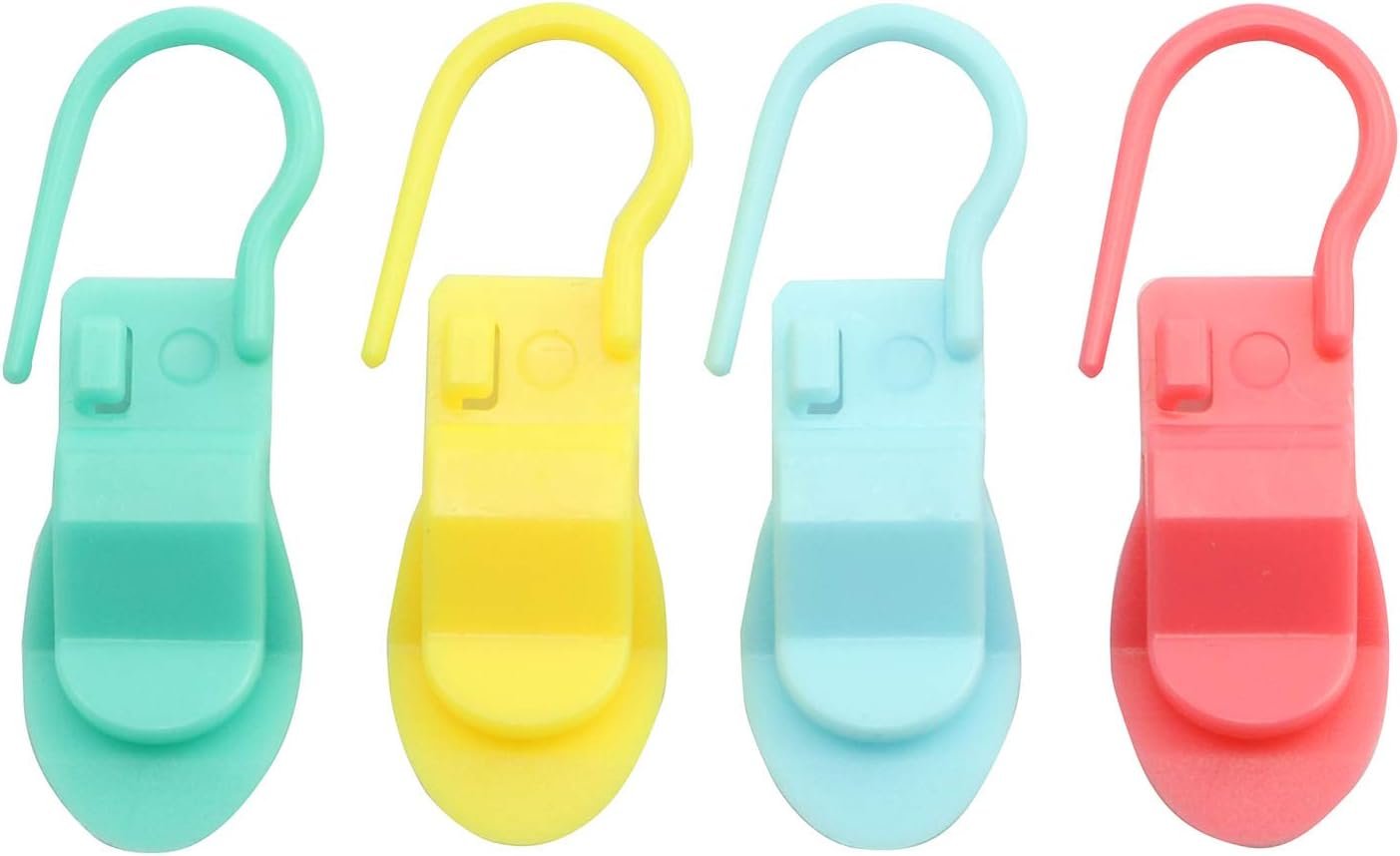 20pcs Colorful Safety Pins Knitting Crochet Locking Stitch Needle Clip Markers Holder DIY Sewing Tools Crafts Accessories