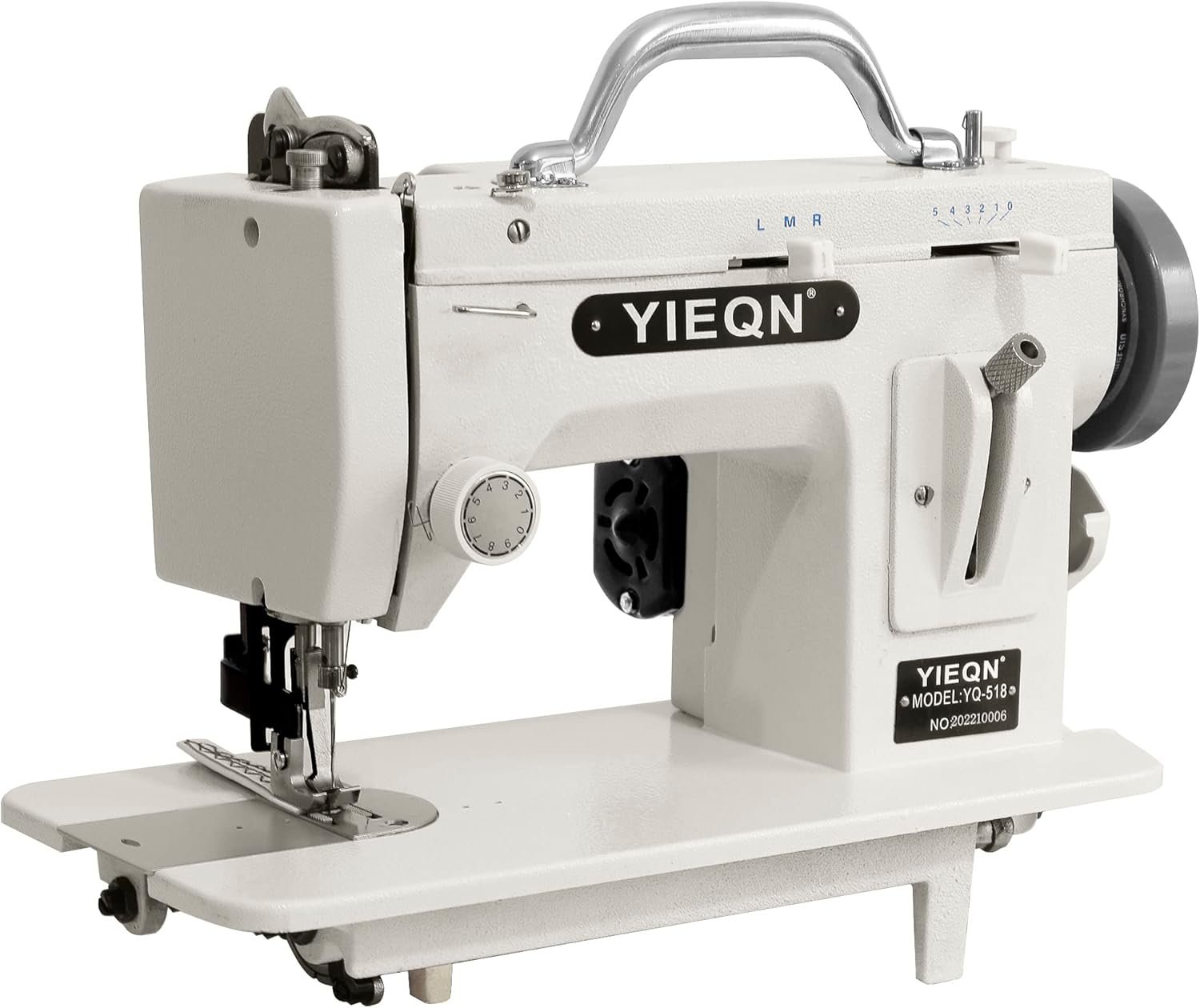 YQ-518 Portable Walking/Zigzag Foot Sewing Machine – for household purposes Sewing and Repairing Thick Materials