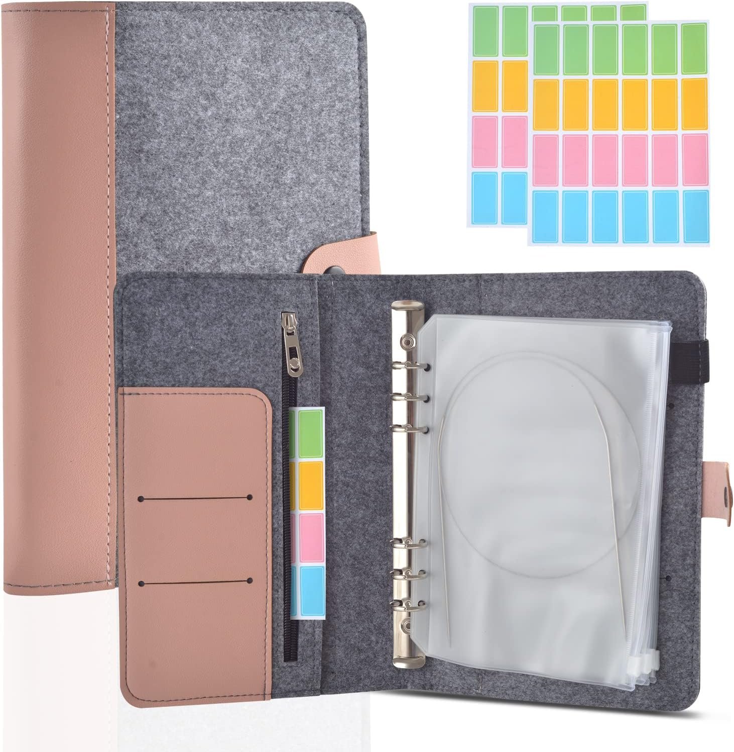 10×7 Inch Circular Knitting Needle Case Knitting Needles Storage for Knitting Needles Collecting (NO Accessories Included)