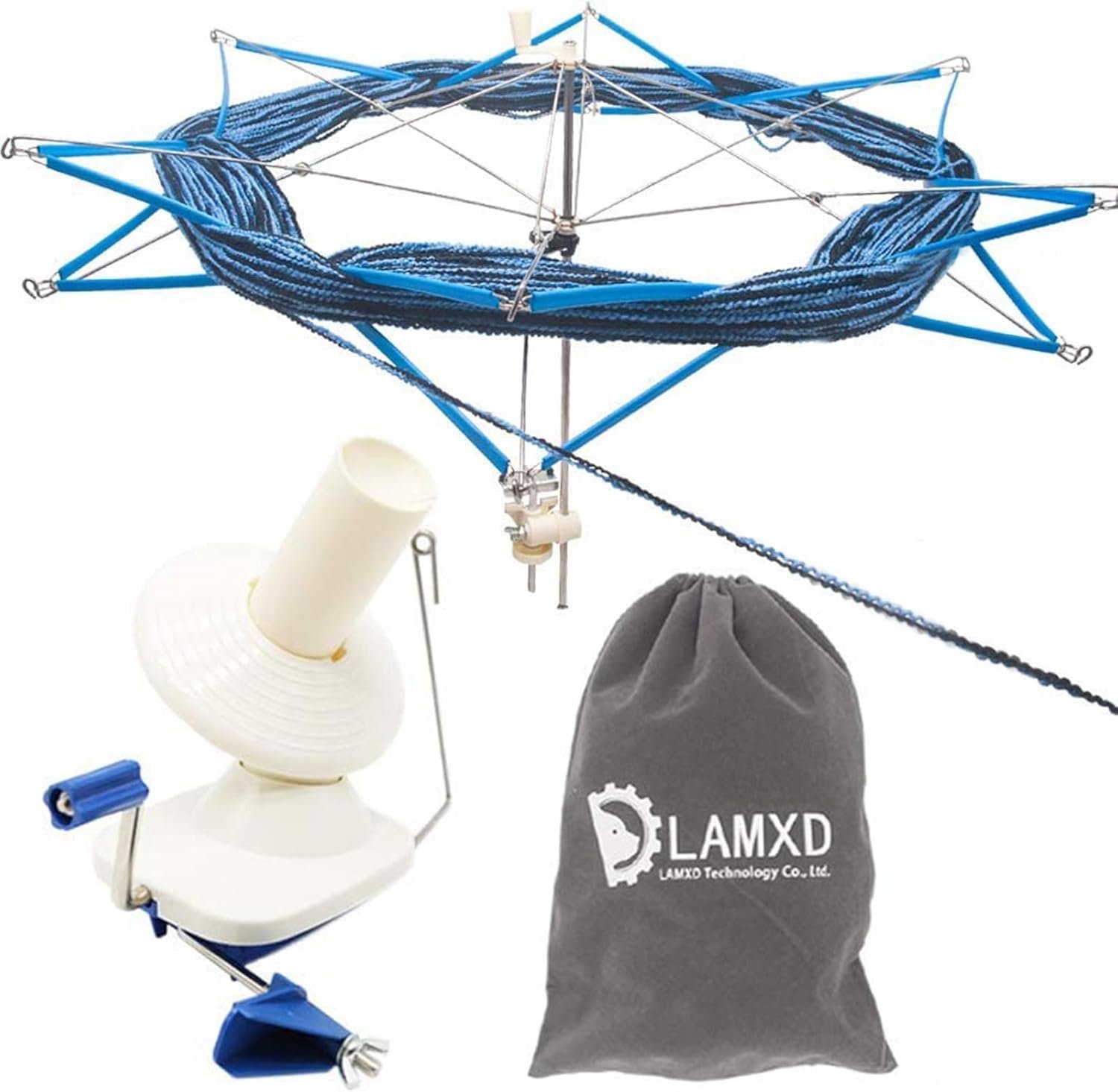 LAMXD Yarn Ball Winder and Yarn Umbrella Swift ¡­