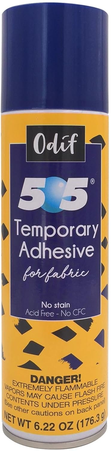 Odif – 505 Spray and Fix Temporary Fabric Adhesive 7.2oz